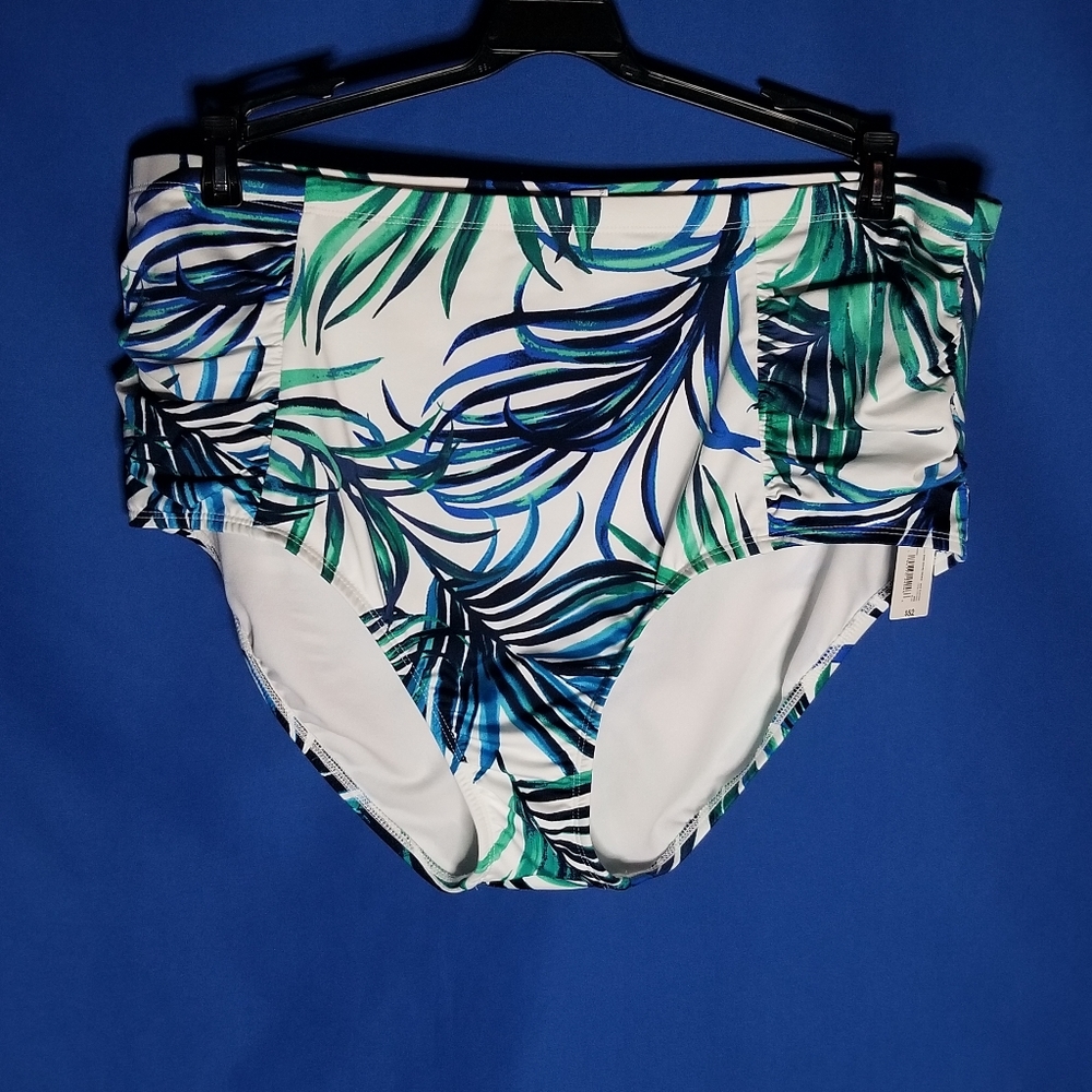 Sonnet Shores High Waist Bikini Swimsuit Bottom Designed With Full Coverage